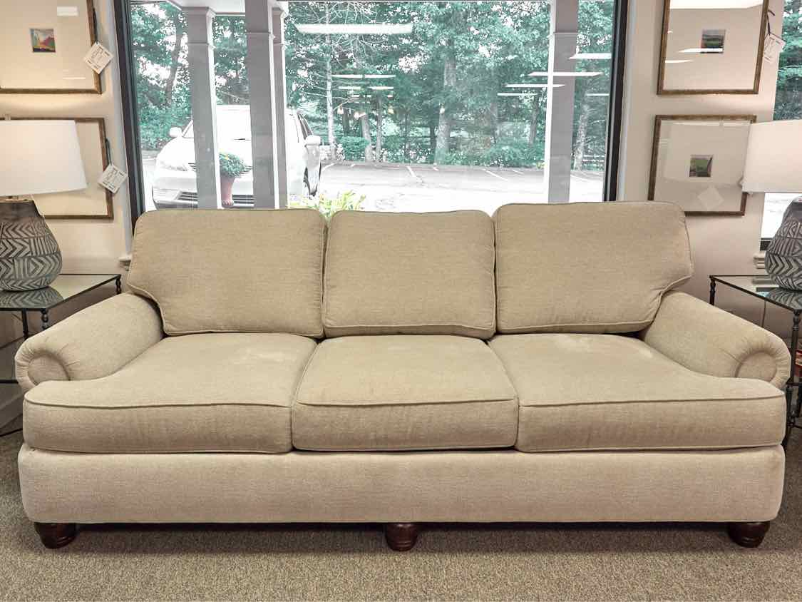 Huntington House Three Cushion Roll Arm Sofa