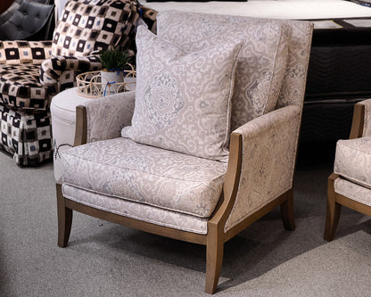 Pair of Ethan Allen 'Corrine' Accent Chairs