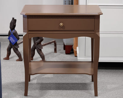 Chocolate Brown Nightstand