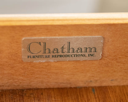 Chatham Furniture Cherry Mule Chrst with 12 Drawers & 2 Doors