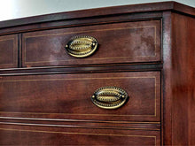 Heritage Henredon 5 Drawer Mahogany Bow Front Chest