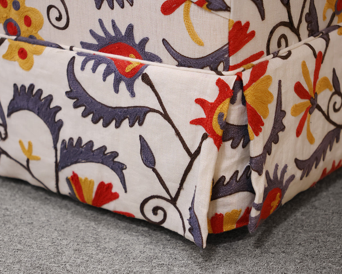 Crate & Barrel Custom Club Chair