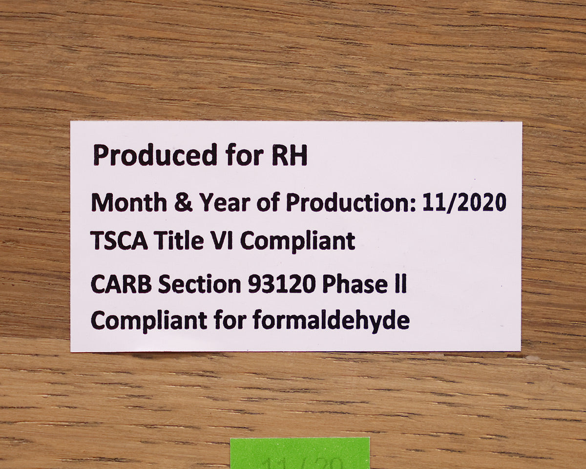 Restoration Hardware French Oak Relief Coffee Table