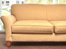 Rowe "Capri" Butter Yellow Upholstered 2 Cushion Sofa