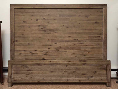 Macy's  Weathered Oak Full Bed