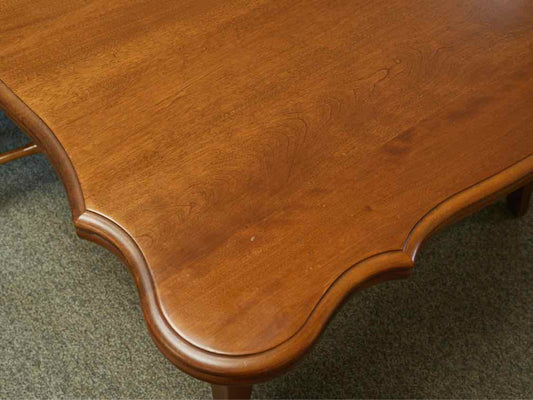 Nichols & Stone Cherry Expanding Dining Table with Set of 6 Chairs