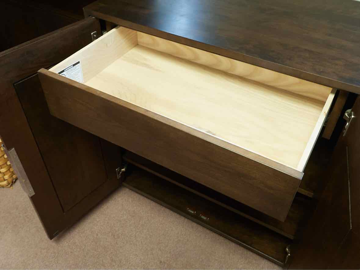 Gat Creek  '"Dartmoor" Cherry 4 Door Server in Classic Cocoa Finish