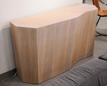 Room & Board Gray Wash Wooden Console