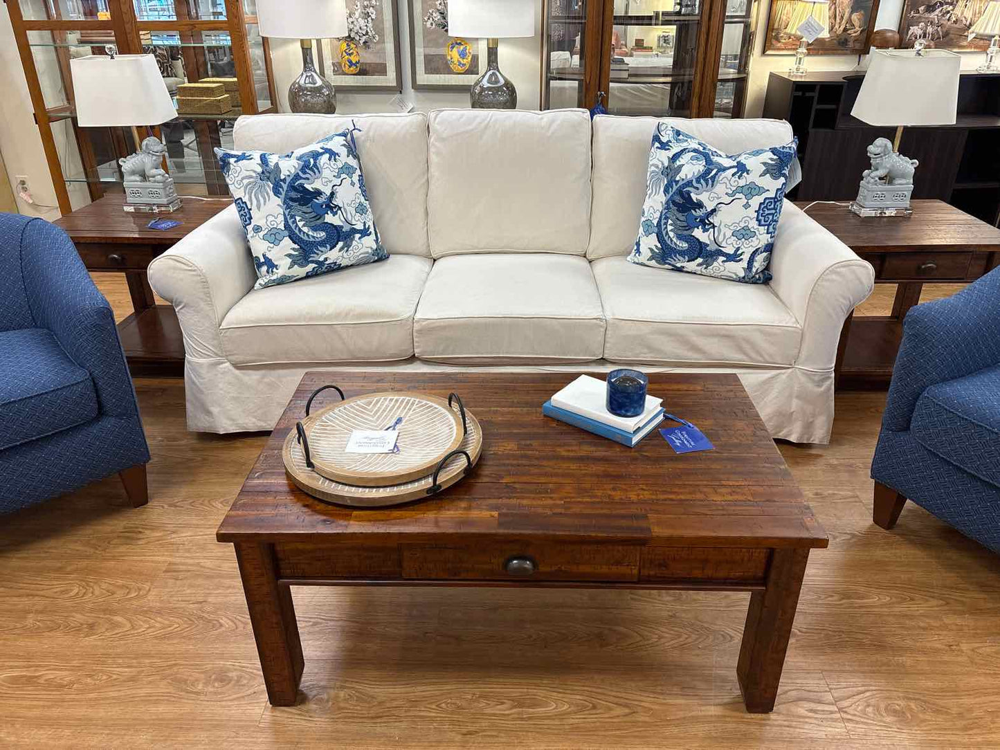 Arhaus 'Baldwin' Slipcovered Sofa