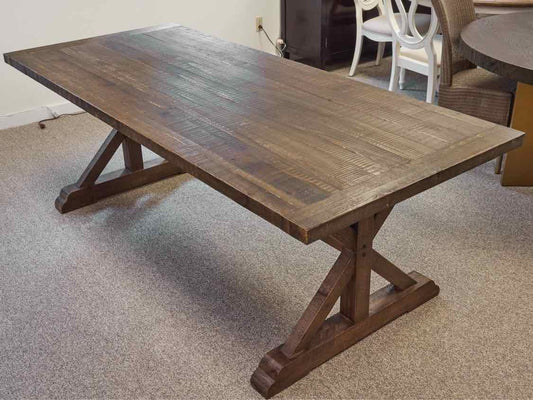 Rustic Reclaimed Pine Dining Table