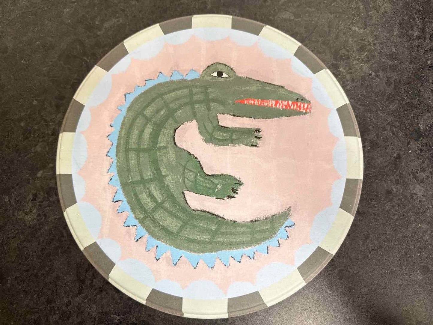 Set of 3 Painted Children's Animal Art