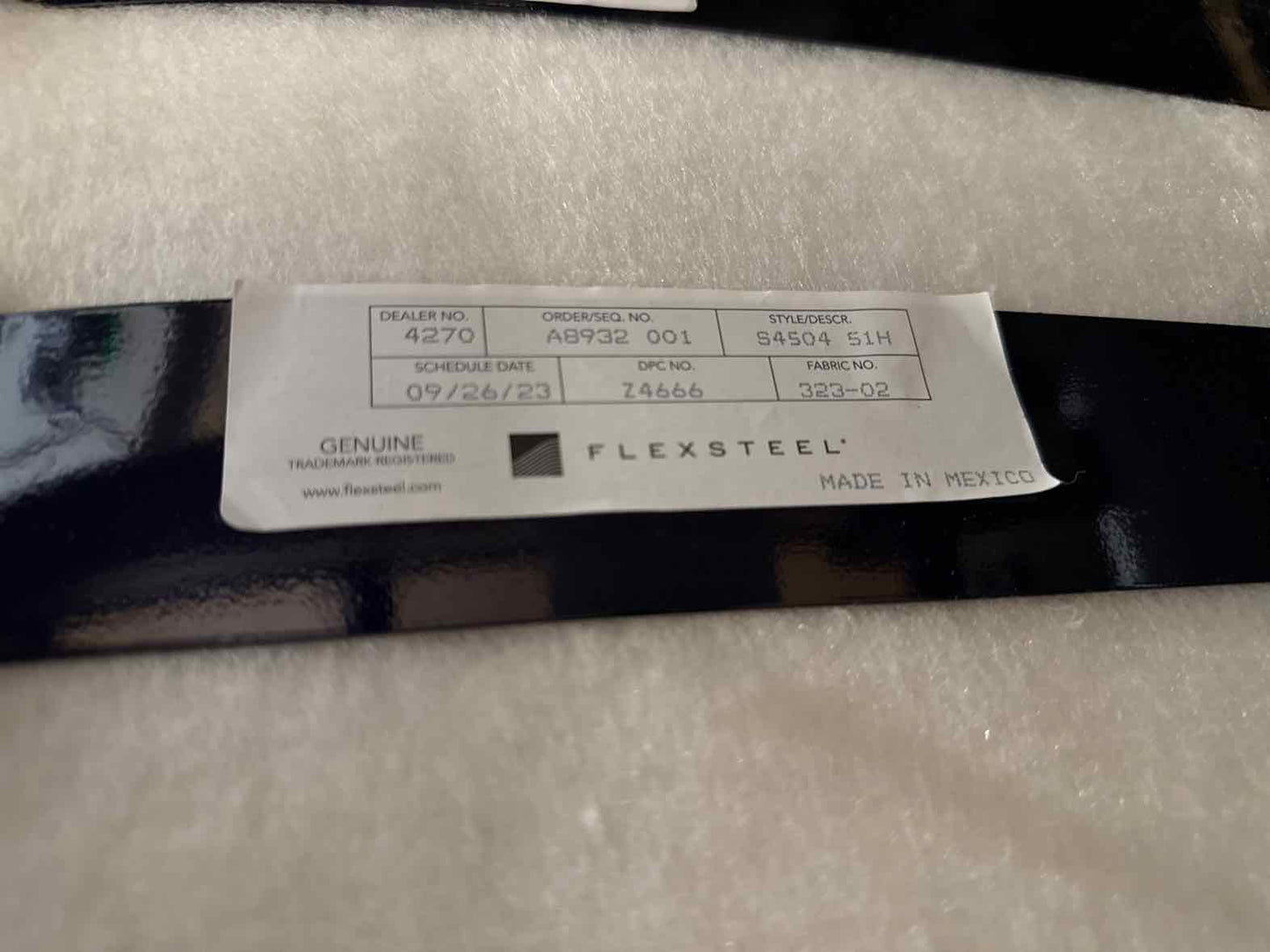 Flexsteel 'Langston' Charcoal Rocking Power Recliner