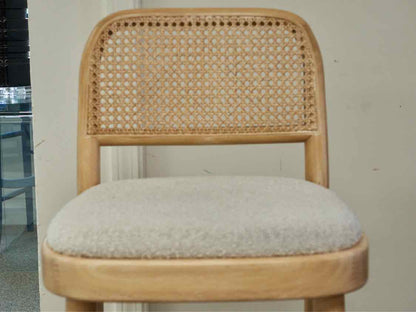 Castlery Pair of 'Edith' Cane Bar Stools
