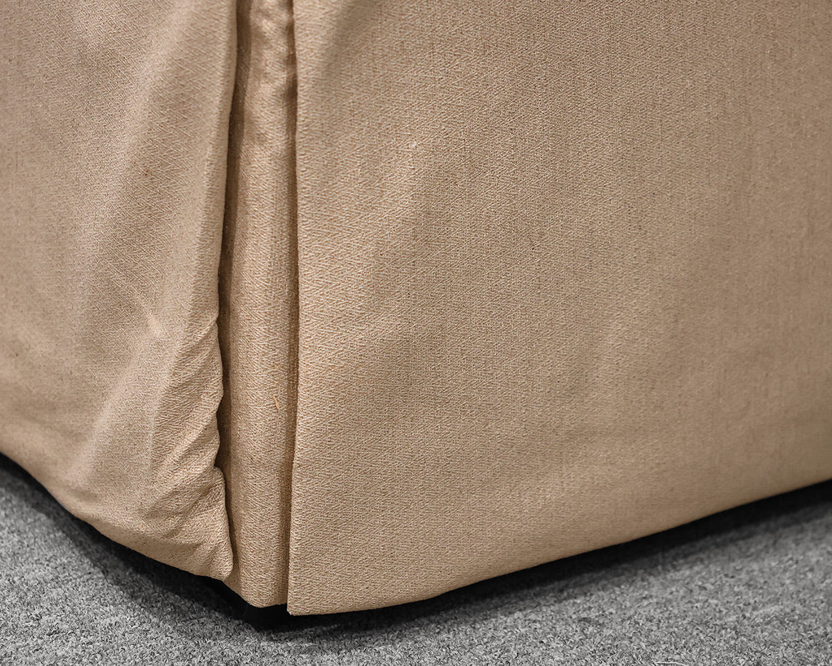 Custom Duralee Whistler Two-Cushion Skirted Sofa