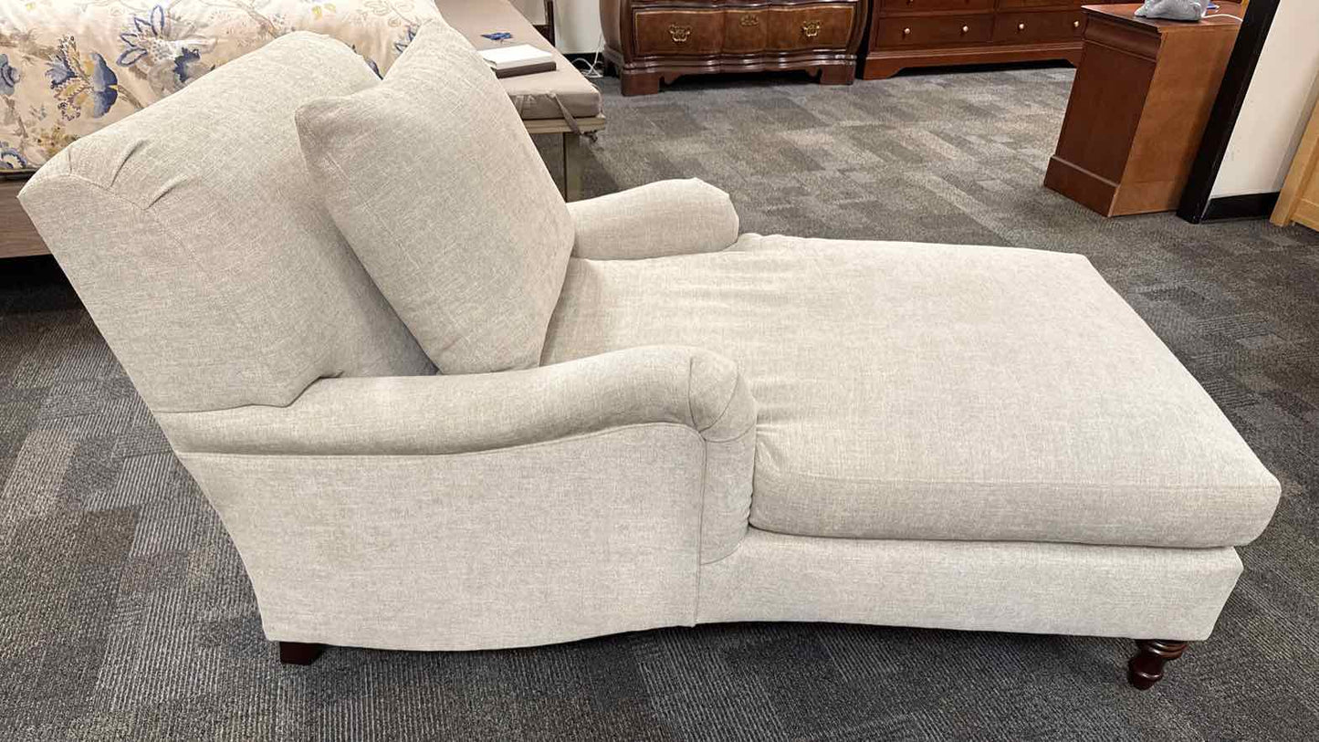 Pottery Barn 'Charlise' Upholstered Chaise