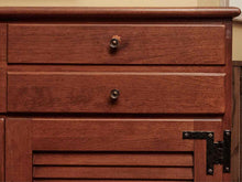 Ethan Allen Maple 2 Drawer 2 Door  Sideboard