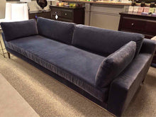 Restoration Hardware 'Italia Track Arm' Sofa in 'Indigo'