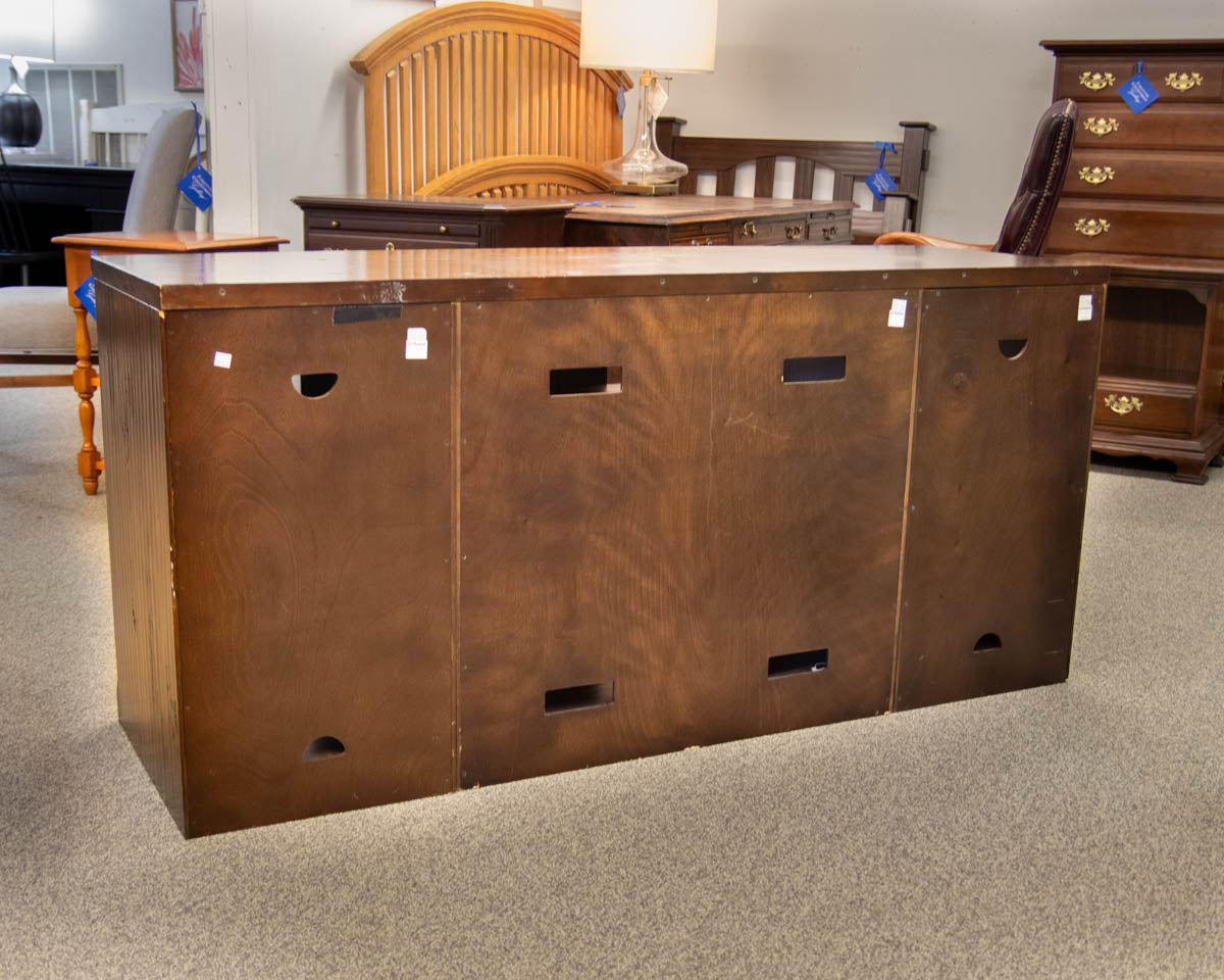 Rustic Four Door Media Furniture