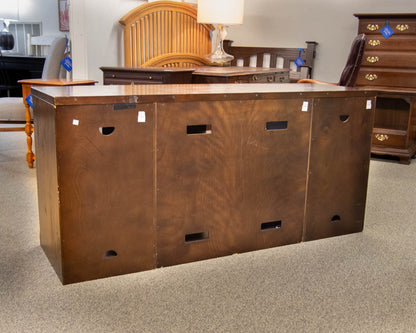 Rustic Four Door Media Furniture