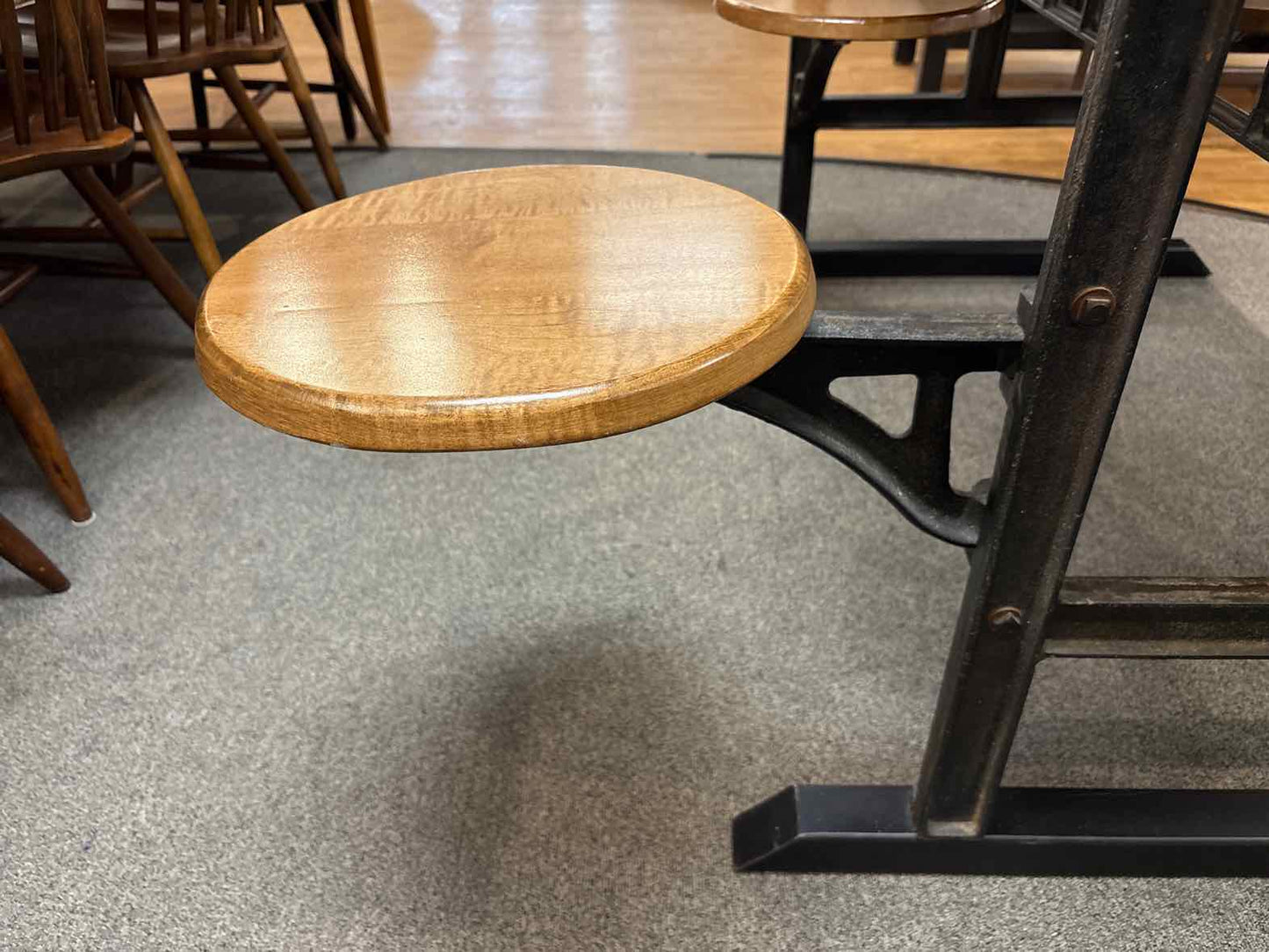 Olde Good Things Industrial 4-Seat Swing Table
