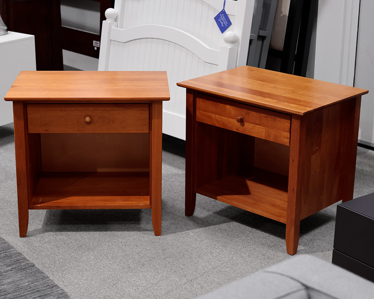 Pair of Copeland Cherry Nightstands