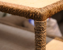 Woven Rattan Etagere