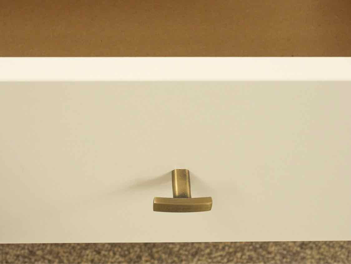 White Four Drawer Chest
