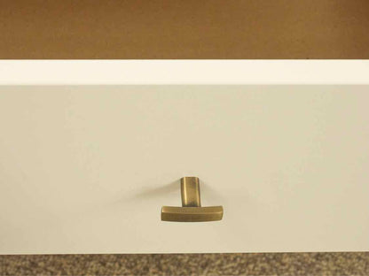 White Four Drawer Chest