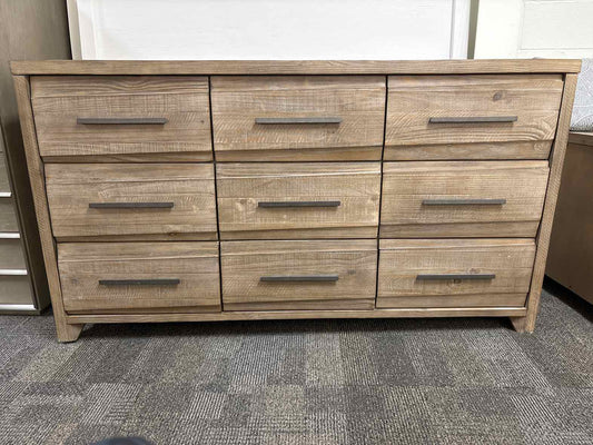 Rustic Contemporary 9-Drawer Dresser