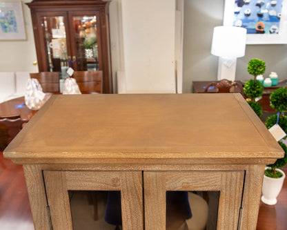RH 'Maison' 2 Glass Door Small Storage Piece