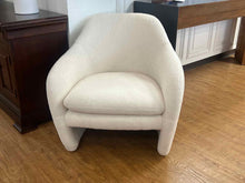 CB2 Boucle Barrel Chair
