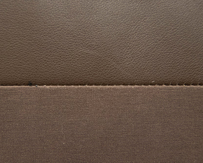 Baker "Coach Legacy" Dark Chocolate Leather Roll Arm Sofa
