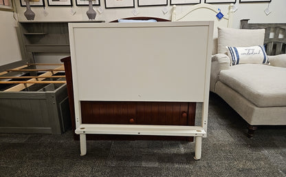 Pottery Barn White Twin Bed