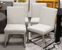 Set of 4 Century Furniture Iris Stainless Steel Dining Side Chair