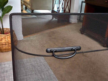 Black Finish Fireplace Screen