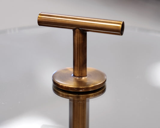 Contemoparay Accent Table With Marble Base