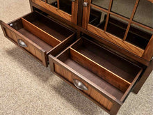 Amish Oak Media Mission Style Sideboard