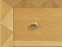 Poplar Wood 2 Drawer Nightstand