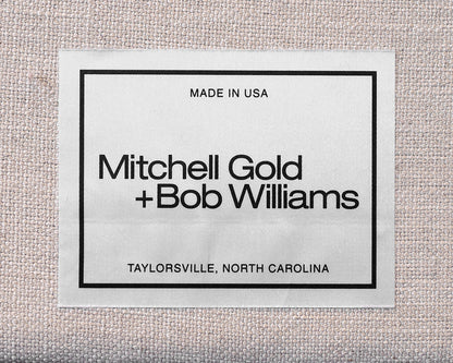 Mitchell Gold + Bob Williams White Upholstered King Bed