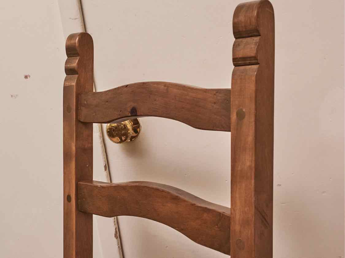 Domain Pine Plank Top Table &  8 Ladder Back Chair Set