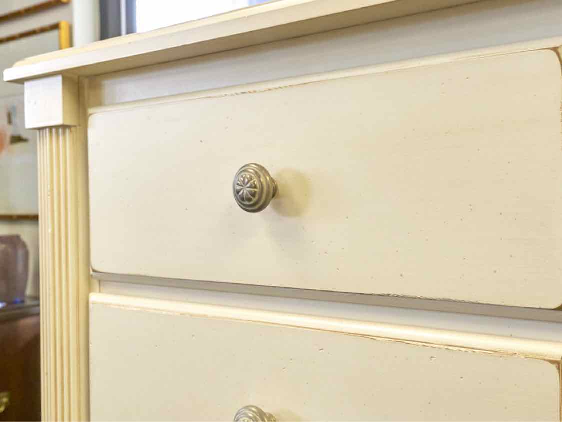 Ethan Allen 'Swedish Home' Cream Five Drawer Chest