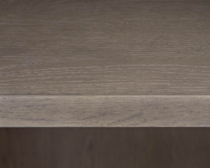 Arhaus 'Bodhi' Two Glass Door Display Cabinet in Grey Wash