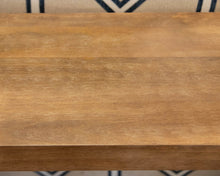 Pottery Barn Reed 40" Console in Antique Umber Finish