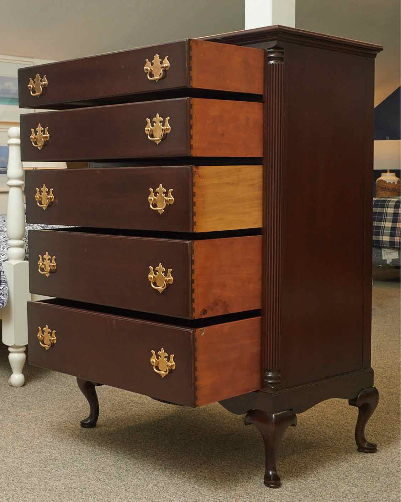 Queen Anne Mahogany Chest