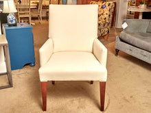 Lee Industries Ivory Canvas Fabric  Chair