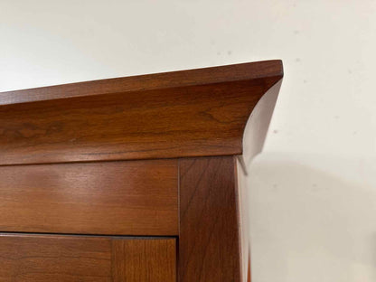 Ethan Allen Cherry Lighted Hutch