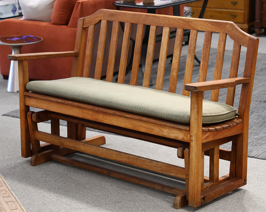 Kingsley Bate Outdoor Rocking Bench