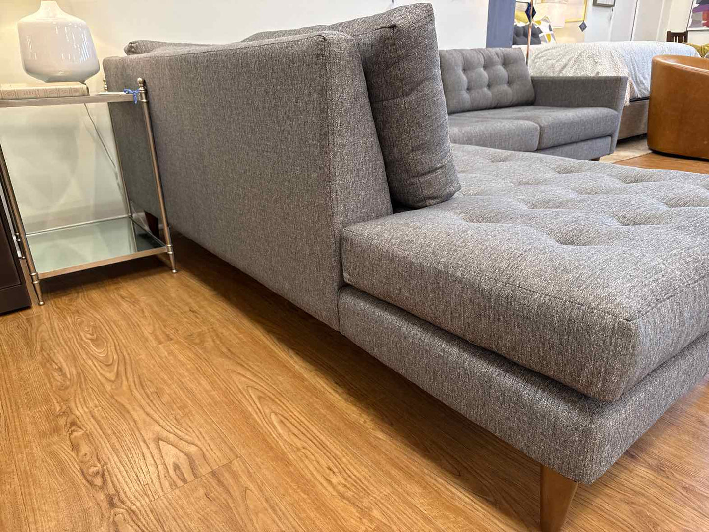 Joybird 'Eliot' Sectional with Bumper