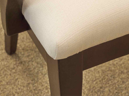 Gat Creek Sabin 84" Extension Dining Table in Maple  & Set of 6 Thea Chairs