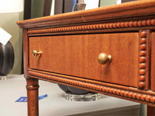 Blond Mahogany 2 Drawer Writing Desk